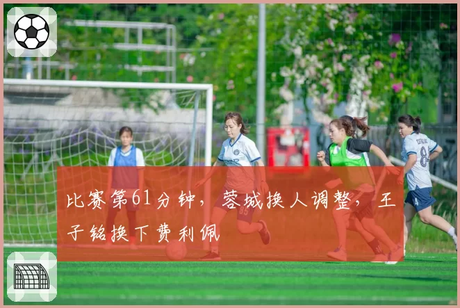 比赛第61分钟，蓉城换人调整，王子铭换下费利佩